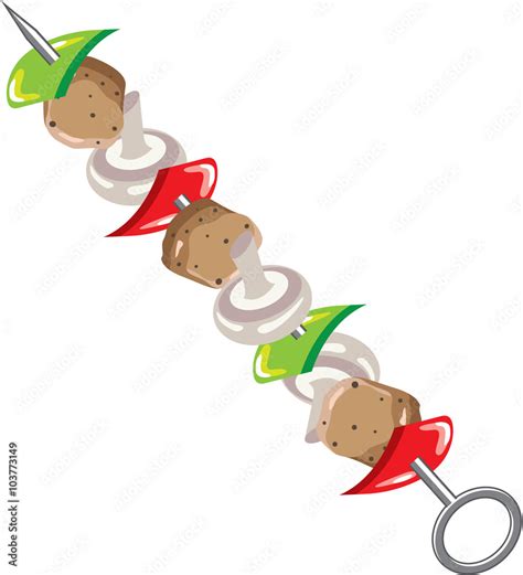 Kabob Clip Art stock illustrations .